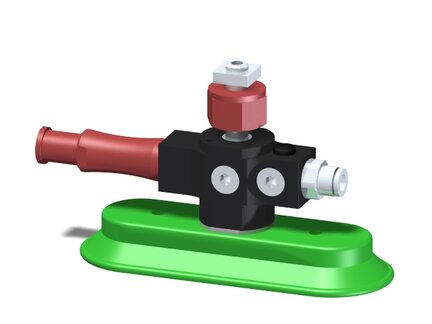 Eżektor zdecentralizowany VGS3010, MINI Pi12-3, M8, 27 mm góra, zestaw do profilu, OF40x110P PU60° (VGS3010.AC.04.CJ) (9905071) - Piab