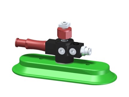 Eżektor zdecentralizowany VGS3010, MINI Pi12-3, M8, 27 mm góra, zestaw do profilu, OF55x150P PU40° (VGS3010.AC.04.CK) (9900728) - Piab