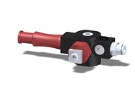 Eżektor zdecentralizowany VGS3010, MINI Pi12-3, M6, 27 mm lewy, zestaw do profilu, bez przyssawki (VGS3010.AC.06.BA) (9900157) - Piab