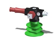 Eżektor zdecentralizowany VGS3010, MINI Pi12-3, M6, 27 mm lewy, zestaw do profilu, BX52P PU30°/PU60° (VGS3010.AC.06.BH) (9906646) - Piab