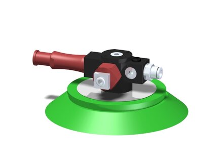 Eżektor zdecentralizowany VGS3010, MINI Pi12-3, zawór zwrotny, M6, 27 mm lewy, zestaw do profilu, F100P PU30°/PU60° (VGS3010.AE.06.BN) (9900166) - Piab
