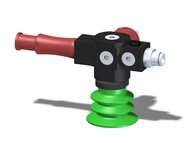 Eżektor zdecentralizowany VGS3010, MINI Pi12-3, M6, 27 mm prawy, zestaw do profilu, BX35P PU60° (VGS3010.AC.05.BG) (9900521) - Piab