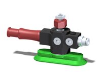 Eżektor zdecentralizowany VGS3010, MINI Pi12-3, M6 22 mm góra, zestaw do profilu, OF25x70P PU60° (VGS3010.AC.07.CH) (9903732) - Piab