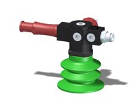 Eżektor zdecentralizowany VGS3010, MINI Pi12-3, M6, 27 mm prawy, zestaw do profilu, BX52P PU60° (VGS3010.AC.05.BI) (9901008) - Piab