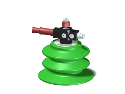 Eżektor zdecentralizowany VGS3010, MINI Pi12-3, M6 22 mm góra, zestaw do profilu, BX110P PU30°/PU60° (VGS3010.AC.07.CQ) (9919467) - Piab