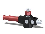Eżektor zdecentralizowany VGS3010, MINI Pi12-3, M6 22 mm góra, zestaw do profilu, bez przyssawki (VGS3010.AC.07.BA) (9900105) - Piab