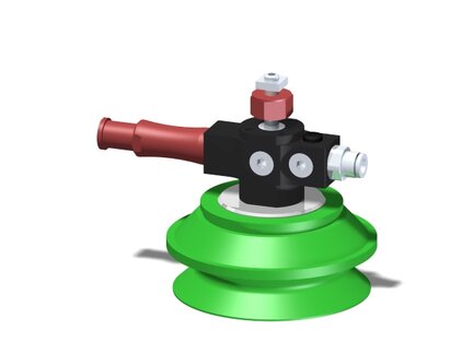Eżektor zdecentralizowany VGS3010, MINI Pi12-3, M6 22 mm góra, zestaw do profilu, B75P PU30°/PU60° (VGS3010.AC.07.BB) (9903731) - Piab