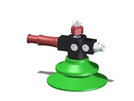 Eżektor zdecentralizowany VGS3010, MINI Pi12-3, zawór zwrotny, M6 22 mm góra, zestaw do profilu, BF80P 30/50°(VGS3010.AE.07.BD) (9913805) - Piab