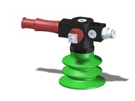 Eżektor zdecentralizowany VGS3010, MINI Xi10-3, M6 22 mm lewy, zestaw do profilu, BX52P PU30°/PU60° (VGS3010.AK.09.BH) (9922692) - Piab