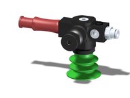 Eżektor zdecentralizowany VGS3010, MINI Si08-3, kołek blokujący VGS3010 lewy, BX35P PU30°/PU60° (VGS3010.AG.14.BF) (9931000) - Piab