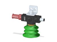 Eżektor zdecentralizowany VGS5010, COAX MIDI Pi48-2, M12 20 mm góra, kątownik, BX75P PU30°/PU60° (VGS5010.AB.05.CY) (9927839) - Piab