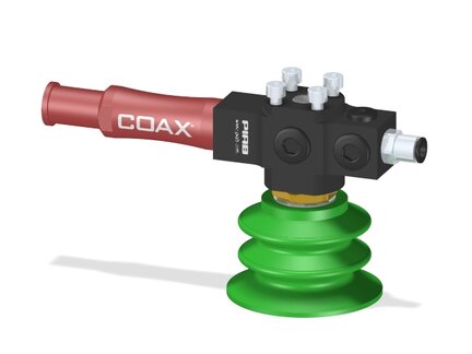 Eżektor zdecentralizowany VGS5010, COAX MIDI Pi48-3, 4xM6 góra, montaż do płaskownika, BX75P PU30°/PU60° (VGS5010.AC.00.CY) (9900968) - Piab