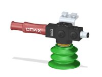 Eżektor zdecentralizowany VGS5010, COAX MIDI Si32-3 zawór zwrotny, M12 20 mm prawy, kątownik, BX75P PU30°/PU60° (VGS5010.AI.06.CY) (9951337) - Piab