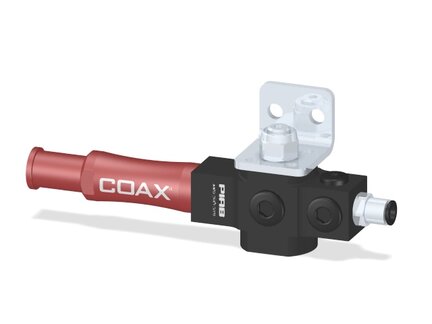 Eżektor zdecentralizowany VGS5010, COAX MIDI Si32-2, M12 20 mm góra, kątownik, bez przyssawki (VGS5010.AG.05.BA) (9900761) - Piab