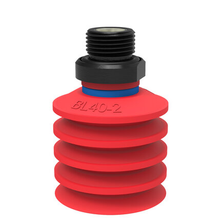 Przyssawka BL40-2 silikon, G 3/8 GZ, z filtrem siatkowym - Piab
