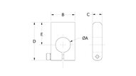 Zacisk krawędziowy do GRF ANF 30 (E18601040) (0213175) - Piab