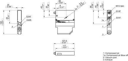 Eżektor ACP-SX42PES piCompact ES 1.42X (0209627) - Piab