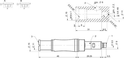 Moduł ssący COAX MINI Si08-3, uchwyt, zawór zwrotny (0113577) - Piab