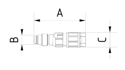 Złącze czujnik/siłownik FB-EST-M8-3P (0213392) - Piab