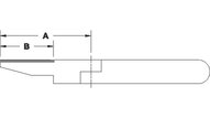 Nóż do nożyc FN10 (E30502030) (0213242) - Piab