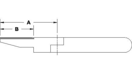 Nóż do nożyc FN3 (E30502100) (0213244) - Piab