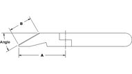 Nóż do nożyc FD5 (E18601399) (0213230) - Piab