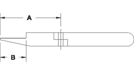Nóż do nożyc FNP3 (E30602100) (0213248) - Piab