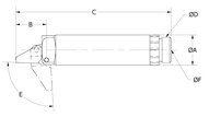 Palec chwytaka z magnesem GRF 30-95 C (E14701100) (0213156) - Piab