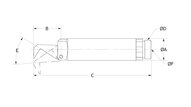Palec chwytaka GRF 20-35 (E14603000) (0213159) - Piab