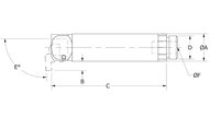 Palec chwytaka GRF 30°-90° (E14708500) (0213163) - Piab