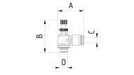Chwytak wyprasek z otworami, GRZ 20-16 C-N8 (E14010400) (0213465) - Piab