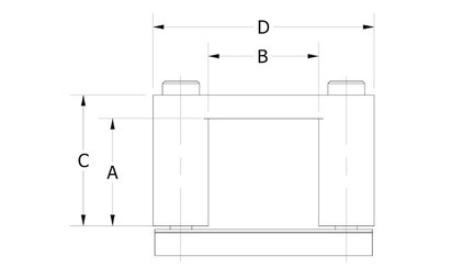 Łącznik krzyżowy KBV 25-25 (E11008600) (0213009) - Piab