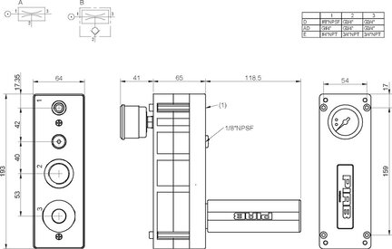 Pompa próżniowa H120B6-DV  (0100212) - Piab