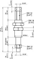 Kompensator poziomu LC16-M1835, G1/8" wew., ugięcie 35 (0124954) - Piab