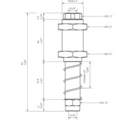 Kompensator poziomu KSPH-M20-1F-25, obrotowy (0208906) - Piab