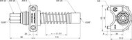 Kompensator poziomu LS200 do montażu w profilu G3/8" wew. x G3/8" wew. (0121220) - Piab