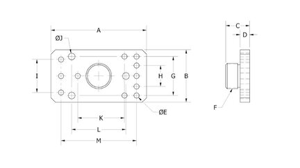 Adapter do nożyc ML ME-HP 20-30 (E16414200) (0213222) - Piab