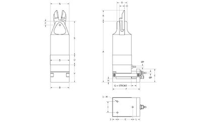 Obcinak z ruchomym suportem ML- 20 (E18601271) (0213219) - Piab