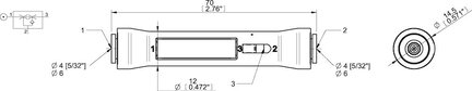 Eżektor piINLINE MICRO Xi, 6-6 mm (0122884) - Piab