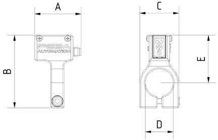 Czujnik uchwytu SH25-WTB8  (0213456) - Piab