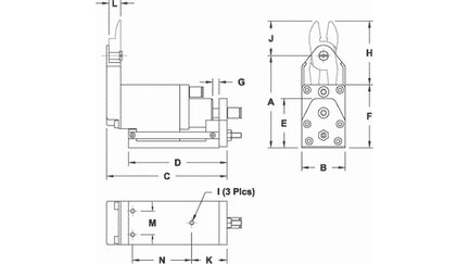 Obcinak z ruchomym suportem SNP-5 (E30601050) (0213237) - Piab