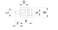 Adapter do przyssawki SA-AG3/8-G1/8-M8-12 (0213451) - Piab
