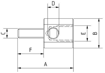 Adapter do przyssawki SA-IG1/4-G1/8-M8-12 (0213453) - Piab