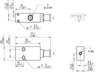 Eżektor standardowy MINI Slim (0224168) - Piab