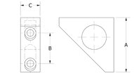 Łącznik kątowy WIV 25 X (E10542000) (0213016) - Piab