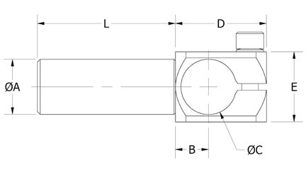 Ramię kątowe WKA 10°-90° (E13200200) (0213103) - Piab