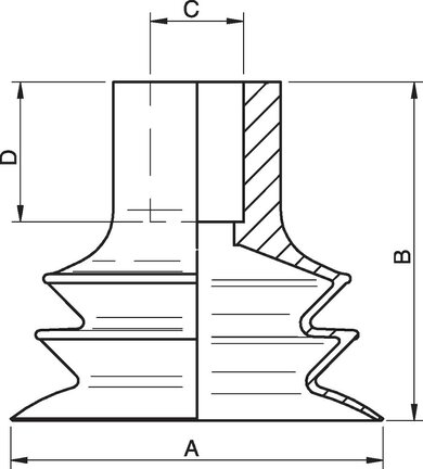 Przyssawka wielomieszkowa VL30BX G1/4"-G1/8" (0202707) - Piab