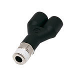 Złącze trójnik Y z gwintem 12 mm R1/2 (3148 12 21) - Legris