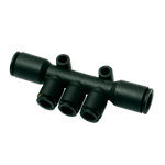 Kolektor pneumatyczny 10 mm 6 mm (3304 10 06) - Legris