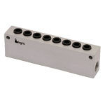 Kolektor pneumatyczny aluminiowy in-line 12 mm G1/2 (3310 12 21) - Legris